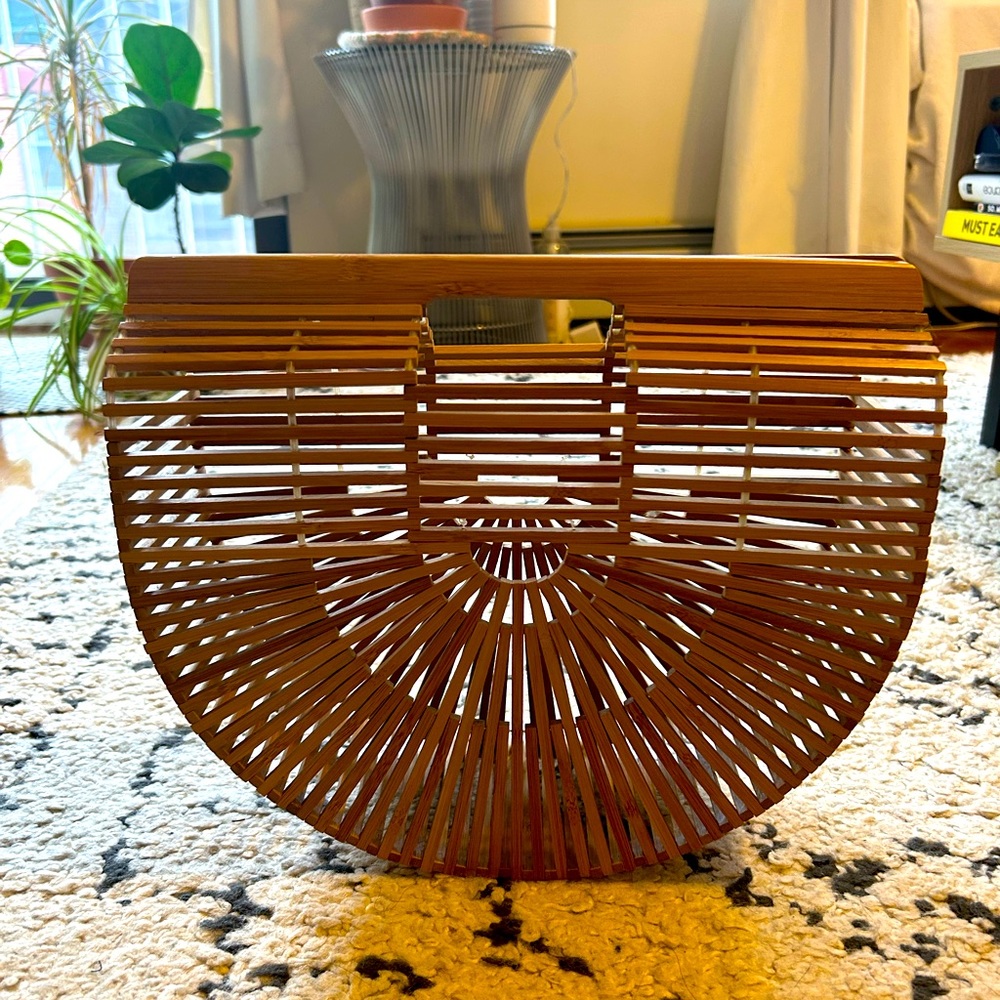 Cult Gaia Gaia’s Ark Bamboo handbag small authentic original